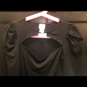 H&M Bodysuit (Puff Sleeve)